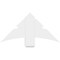 Ekena Millwork Alberta Architectural Grade PVC Gable Bracket, 36"W x 18"H x 4"D x 6"F, 12/12 Pitch GBP036X18X0406ALB00 - alternate 4